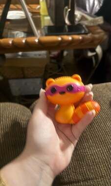 Lalaloopsy Dyna Might Pet Orange Raccoon Mini Figure